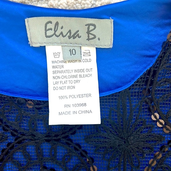 Elisa B sequin dress for girls - Picture 4 of 4